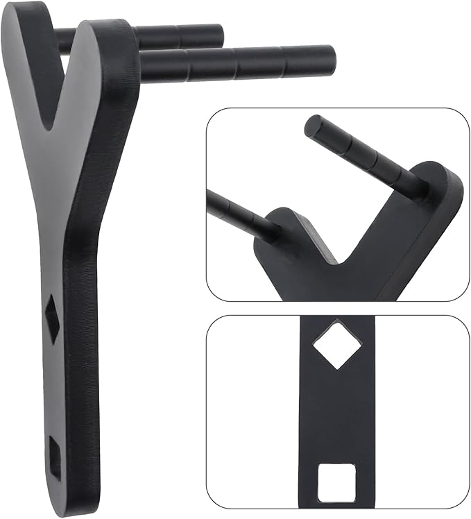 2Pcs Lower Control Arm Prying Tool, Control Arm Tool Suspension Arm Lever, Compatible with 1/2" Drive Extension Breaker Bar