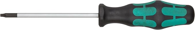 Wera 05028005001 Kraftform Plus 367 Torx Screwdriver, TX 10 Head, 3-1/8" Blade Length