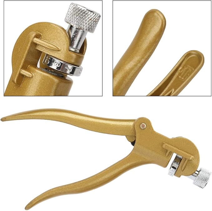 Saw Set Pliers for Woodworking - Zinc & Copper Alloy Sawset Tool with Durable Construction