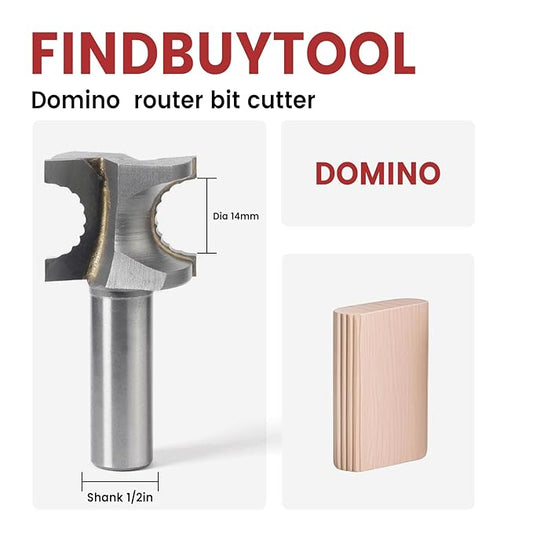 FINDBUYTOOL Domino Router Bit for Festool (D14)