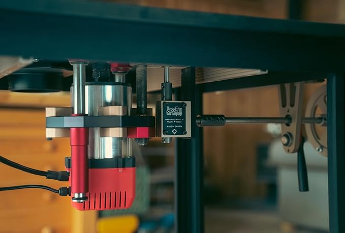 JessEm 02202A Mast-R-Lift Excel II 24x32 In. Phenolic Router Table Surface ??Table Top Only ??Pre Drilled for JessEm Router Lifts and Plates