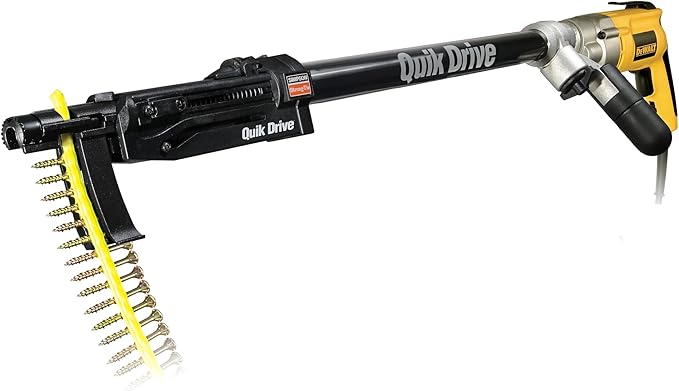 Simpson Strong-Tie PRO200SD25K Quik Drive PRO200SG2 Multi-Purpose System w/DeWalt 2500 RPM Screwdriver Motor