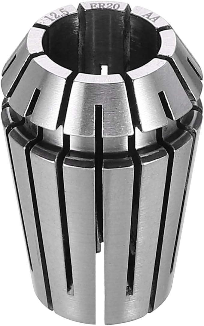 HARFINGTON Spring Collet Chuck ER20 12.5mm 65Mn Spring Steel Precision Router Collets for CNC Engraving Milling Lathe Tool