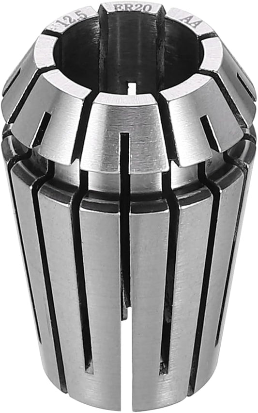 HARFINGTON Spring Collet Chuck ER20 12.5mm 65Mn Spring Steel Precision Router Collets for CNC Engraving Milling Lathe Tool