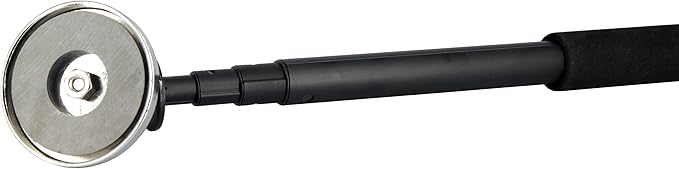 36lb Telescoping Heavy Magnetic pickup tool 36"long, large-area 2.36"magnet, the suction is more stable,Rotate telescopic handle with lanyard sweeper. (Two sets)