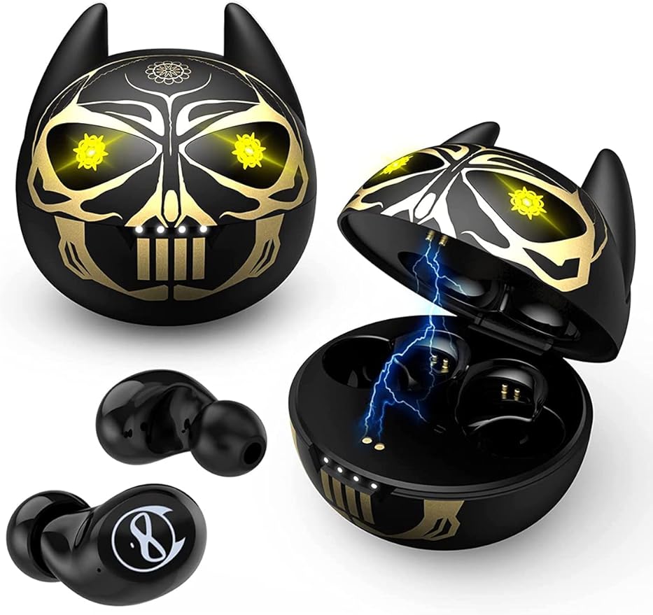 King Tiger Wireless Bluetooth Earphones, Touch Control, Hi Fi Stereo bass, Suitable for Drivers, Offices, Fitness and Entertainment.