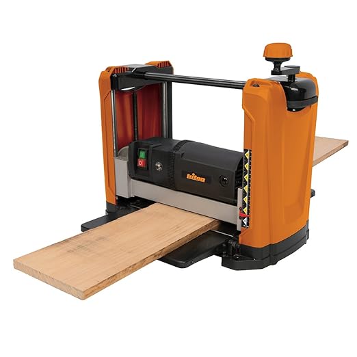 Triton TPT125 Benchtop Thickness Planer - 12-1/2" Wood Planer with 17,500 Cuts Per Minute, Adjustable Depth for Woodworking Projects, Efficient Dust Extraction System