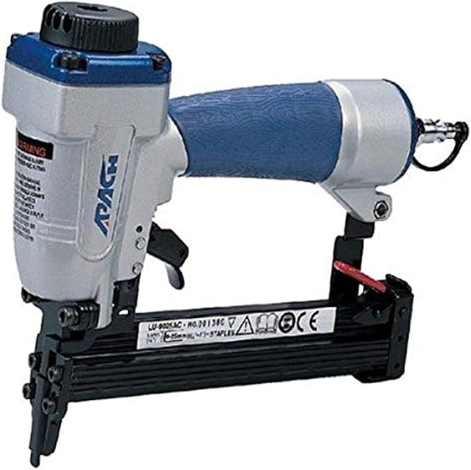 APACH LU-9025AC 18 Gauge Stapler for 1/4-Inch Crown 5/16-Inch to 1-Inch Staples