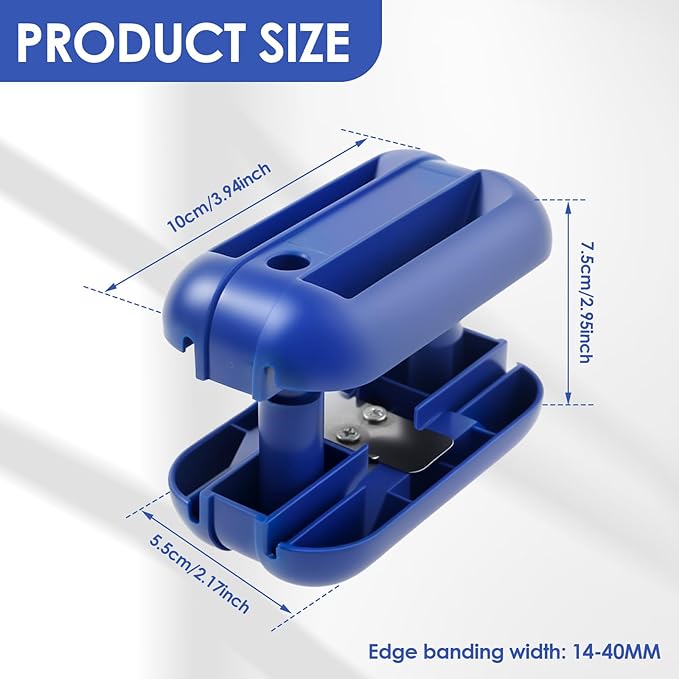 Edge Banding Trimmer - Versatile Edge Band Trimmer Tool, Efficient Hand Planer, Manual Edge Banding Cutter for Furnishing Making Wood Processing