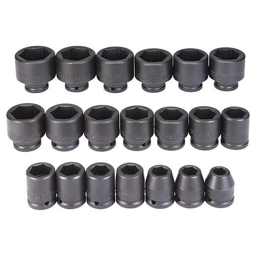 3/4 DR IMPACT SOCKET SET3/4DR 20PC 6PT