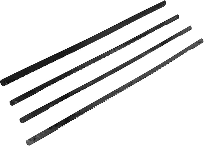 Deep Cut Coping Saw 5 PC Blade Set Cutting Carpentry Trim Wood Work