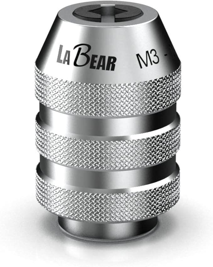 LABEAR 1/4"DR M3~M8 Interchangeable Tap Chuck, Adjustable Tap Socket, tap socket