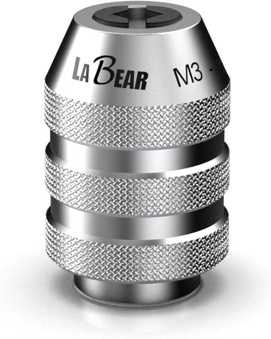 LABEAR 1/4"DR M3~M8 Interchangeable Tap Chuck, Adjustable Tap Socket, tap socket