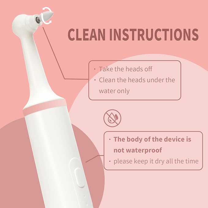 LINKYCARE Water flosser Cordless for Teeth, 4 Modes Dental Oral Irrigator, 100ML Portable IPX7 Waterproof Water Teeth Cleaner, 8 Jet Tips for Home&Travel