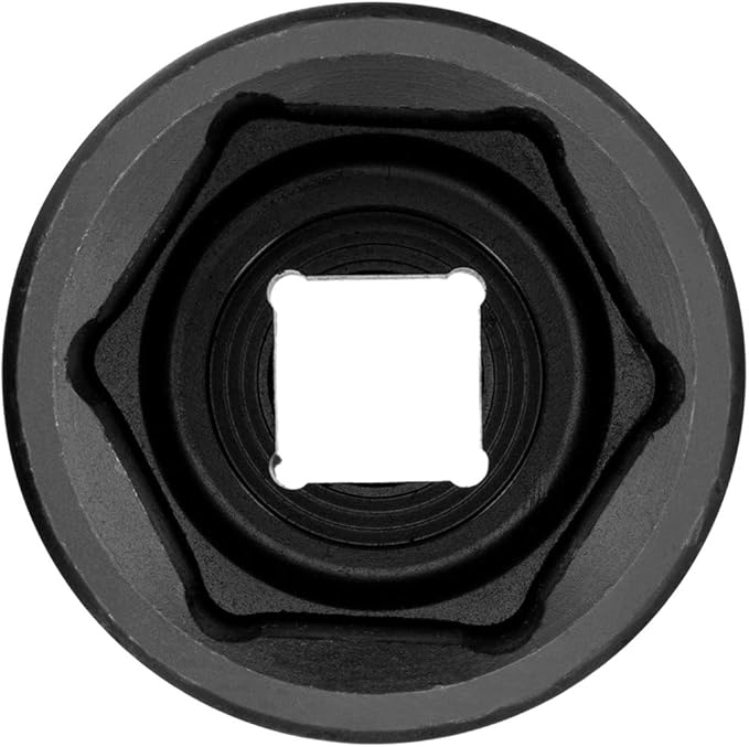 Jetech 3/4-Inch Drive 46mm Deep Impact Socket with 6-Point Design, Heat-Treated Chrome Molybdenum Alloy Steel, Metric