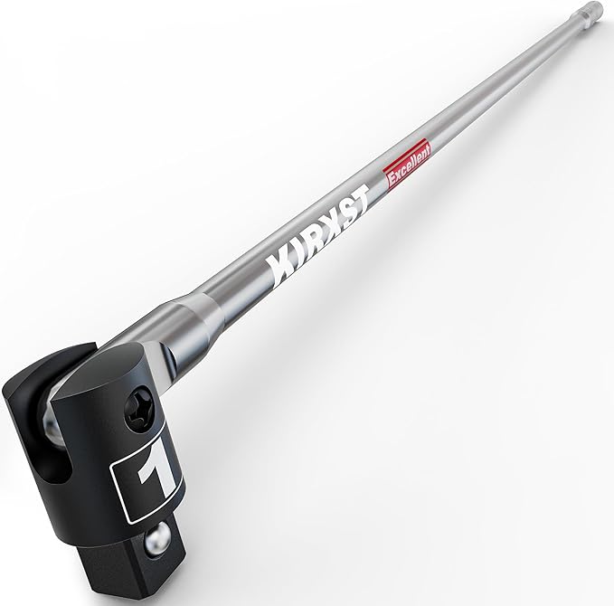 41-Inch 1??Drive Breaker Bar, Heavy Duty Extension Breaker Bar, 250째 Rotatable Head, Premium Chromium Molybdenum Steel, Mechanical Work, Automobile and Motorcycle Maintenance and Repair