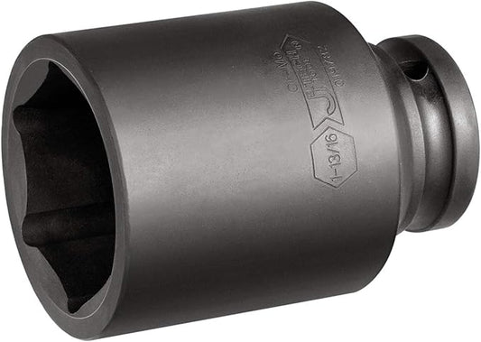 Jetech 3/4 Inch Drive 1-13/16 Inch Deep Impact Socket, Made with Heat-Treated Chrome Molybdenum Alloy Steel, 6-Point Design, SAE