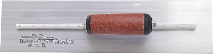MARSHALLTOWN High Carbon Steel Finishing Trowel, 3 x 12 Inch Concrete, Masonry and Drywall Finishing Tool, Made in the USA, MXS4DC