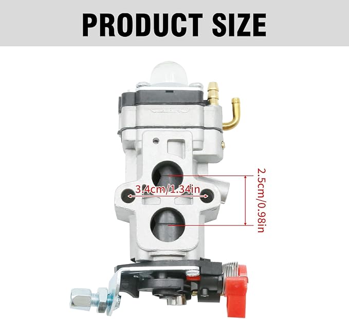581156101 544363001 Carburetor Carb Kit, Replacement for Redmax EBZ7500 Back Pack Blower, with 512654101 Pre Air filter Kit