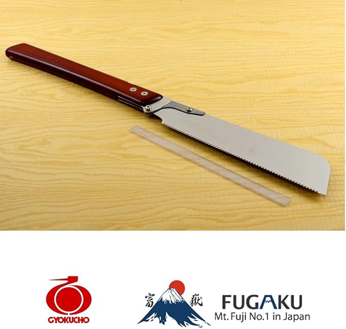 Gyokucho Razorsaw Fugaku Dozuki Universal Saw 240mm No. 112, with Replaceable Blade