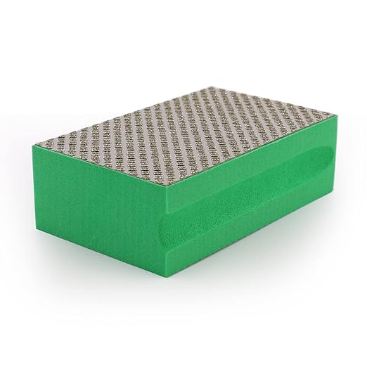 Diamond Hand polishing pad is Bright and has Long Service Life. It is Suitable for Granite, Glass, Ceramics and Marble (60 GRIT)