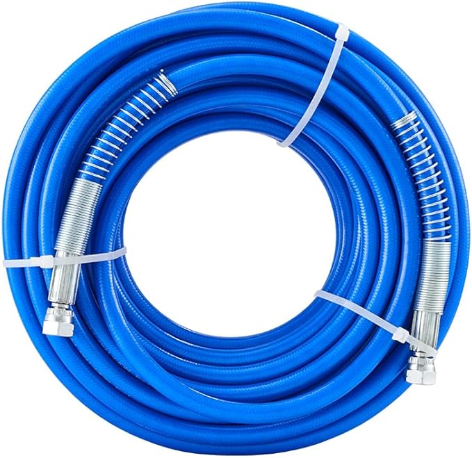 VEVOR Airless Paint Spray Hose Kit, 50ft, 3600 psi High Pressure Fiber Tube with 8 inch Extension Rod Pole, 517 Tip and Tip Guard, 1/4 inch Swivel Joint, for Homes, Buildings, Decks, or Fences