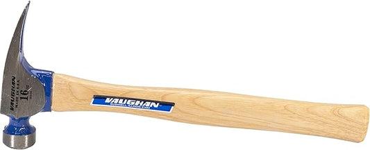 VAUGHAN CF4 California Framer Hammer, 16 oz Milled, Nail Starter, Made In The USA, VN11800