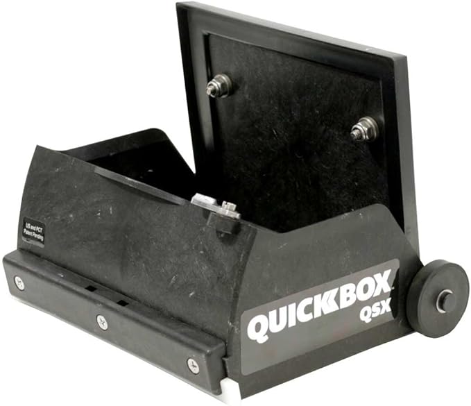 TapeTech QuickBox QSX 6.5" Fast Set Compound Flat Box with Wizard Compact Handle 8000TT