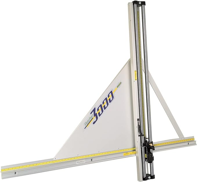 Fletcher짰 3000 Wall Mounted Cutter for Glass, Acrylic, Mat Board, Cardboard and Foam Board - 48" Cutting Height Capacity