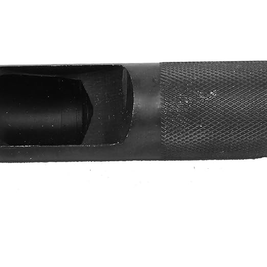 uxcell 25mm Dia Metal Knurled Shank Hollow Hole Punch for Leather Gasket Strap