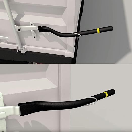 Opnbar Safety Tool (6 Pack) - 3 Trucker Tools in 1: Leverage Bar, Tire Thumper and 5th Wheel Hitch Release, Steel - by Shipping Container Safety International 6f706e626106