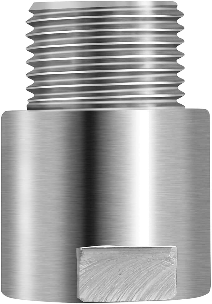Lathe Headstock Spindle Adapter,Converts 1-1/4" x 8TPI to 1-1/2" x 8TPI for Woodworking Lathe