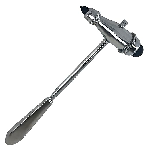 Neurological Reflex Hammers for Cutaneous and Superficial Responses, Neurologic Reflex Diagnosis and Testing (19 pcs Assorted Percussion Hammers)