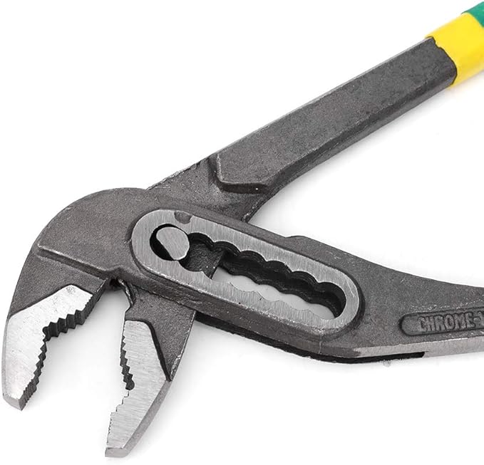 Water Pump Pliers, Heavy Duty Adjustable Plumbing Pliers, 8 Inch Multi Function Gripping Tool for Home Repair, Plumbing, and Water Pump Maintenance (12 inches)