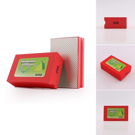 Diamond Hand polishing pad is Bright and has Long Service Life. It is Suitable for Granite, Glass, Ceramics and Marble (200 GRIT)