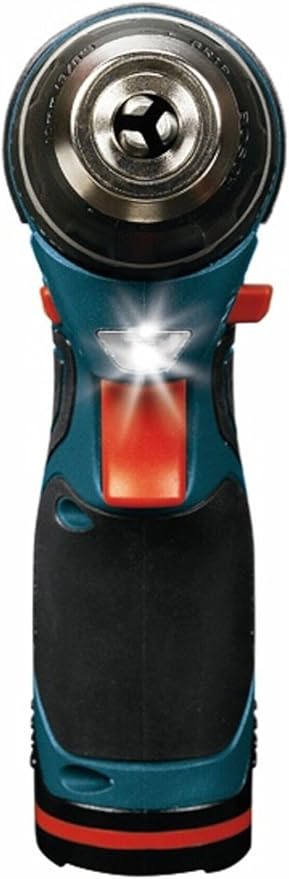 BOSCH PS31-2A 12V Max 3/8 Inch Drill/Driver Kit with (2) 2 Ah Batteries and Charger, Variable Speed