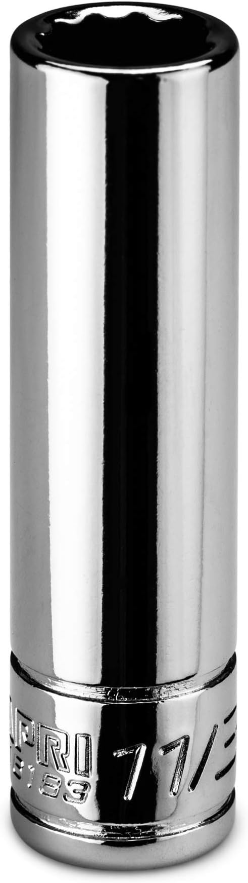 Capri Tools 11/32 in. Deep Socket, 1/4 in. Drive, 12-point, SAE