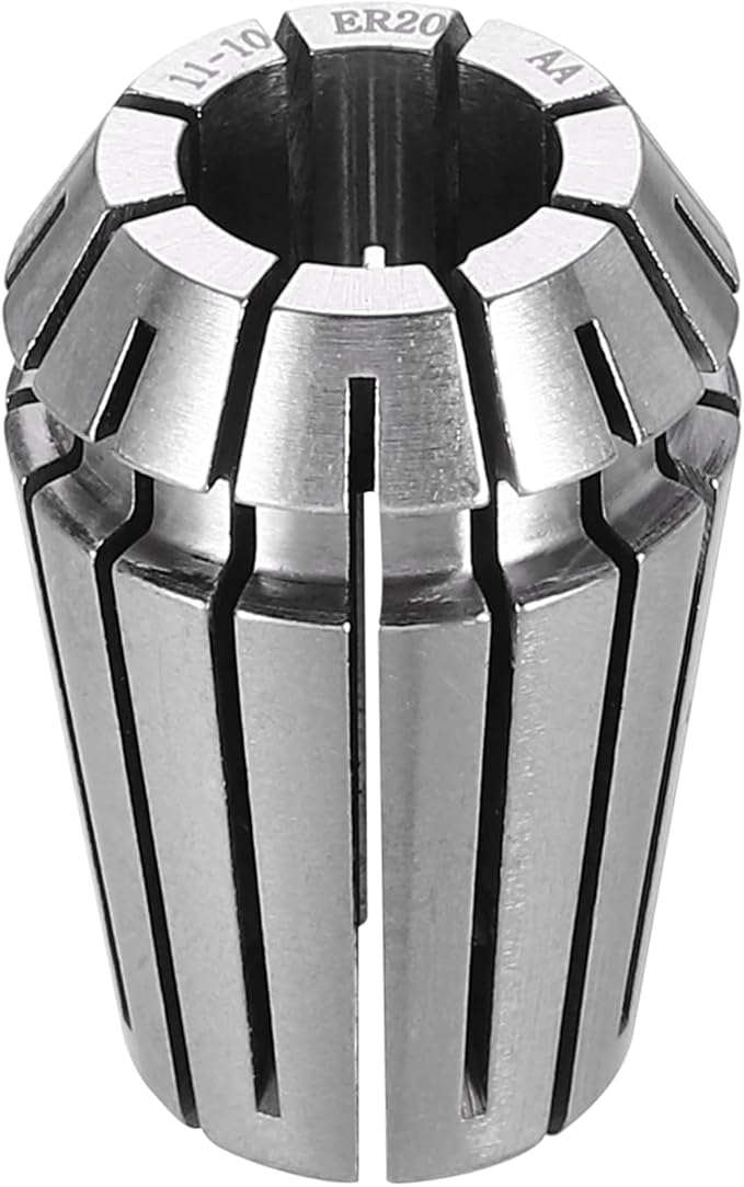 HARFINGTON Spring Collet Chuck ER20 11mm 65Mn Spring Steel Precision Router Collets for CNC Engraving Milling Lathe Tool