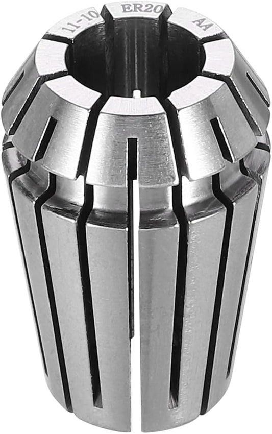 HARFINGTON Spring Collet Chuck ER20 11mm 65Mn Spring Steel Precision Router Collets for CNC Engraving Milling Lathe Tool