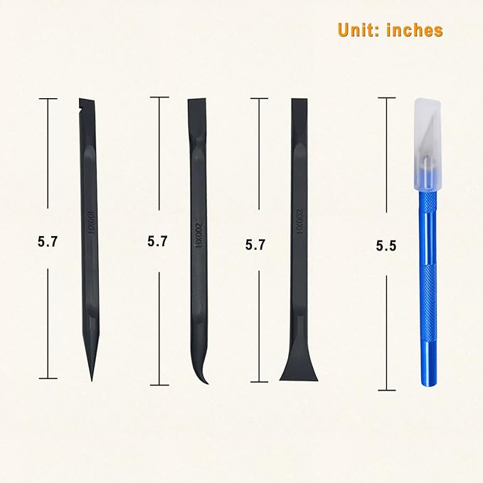 Precision Tweezers Set Anti-Static use for Electronics Soldering, Jewelry-Making, Laboratory & Crafts - Includes Storage Box