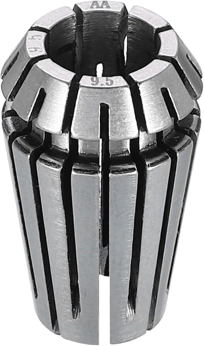 HARFINGTON Spring Collet Chuck ER16 9.5mm 65Mn Spring Steel Precision Router Collets for CNC Engraving Milling Lathe Tool