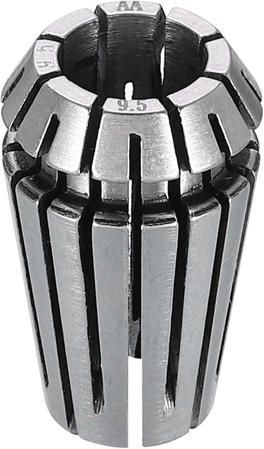 HARFINGTON Spring Collet Chuck ER16 9.5mm 65Mn Spring Steel Precision Router Collets for CNC Engraving Milling Lathe Tool