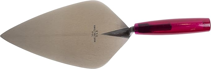 MARSHALLTOWN London Wide Brick Trowels, Plastic Handle Material, 267mm Length, 146mm Width, Made in The USA, 34P10.5