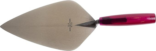 MARSHALLTOWN London Wide Brick Trowels, Plastic Handle Material, 267mm Length, 146mm Width, Made in The USA, 34P10.5