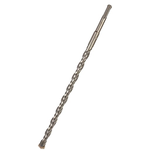 9/16 Inch x 12 Inch SDS Plus Rotary Hammer Drill Bit, Carbide Tipped for Brick, Stone, and Concrete Version 2 (9/16" x 10" x 12")