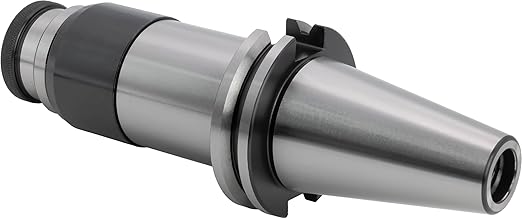 CAT 40 Taper Floating Tap Holder Set, Quick Change, Positive Drive, with 8 pcs Adapters for #5 to 1/2" Taps