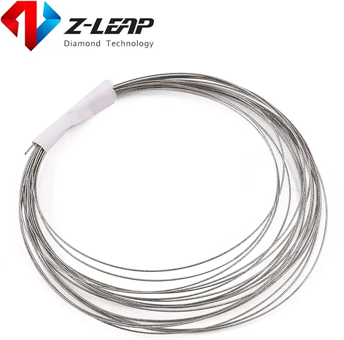 0.5 mm Superfine Diamond Wire Saw Blade for Cutting Jade Metal Marble Granite Concrete Wood Glass DIY Tool - 5 Meters/Lot