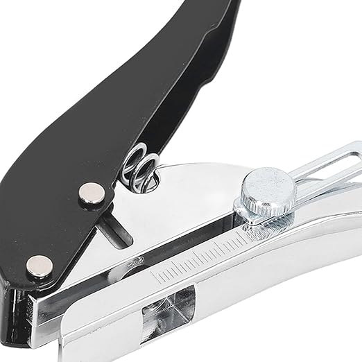 Hole Punch 8mm Single Hole Punch Heavy Duty Hole Puncher for Paper Cards Plastic Cardboard