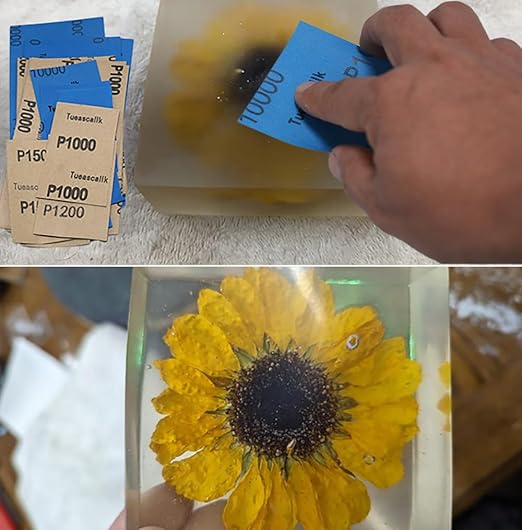 20Pcs 9 x 3.6 Inchs 10000 Grit Wet and Dry Handmade Universal Sanding Sheets, Suitable for Woodworking Furniture/Automobiles/Metal/Lacquer Polishing Sandpaper