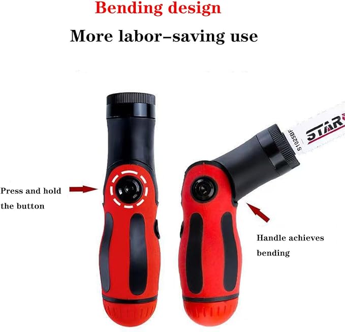 9-In-1 Multi-Functional Hand Saw Set - Reciprocating Saw Blades & Screwdriver Bits Kit, 6/10/18 TPI Blades for Cutting Wood,Thin Metel, Plastic, DIY Crafts, Household Repair Tools